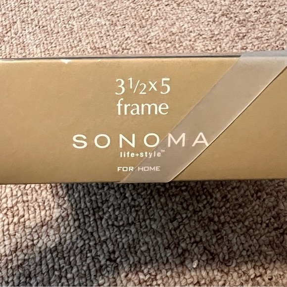 Kohl 3 1/2 x 5 Black Thick Photo Frame “Finally” Engagement Wedding Relationship - Picture 5 of 7